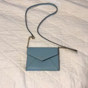 Kate spade cross over light blue